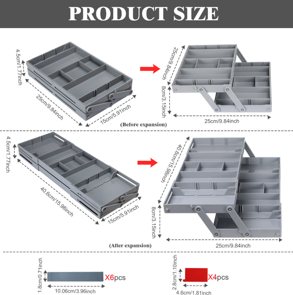 Avtoit | Expandable Smart Drawer Organizer