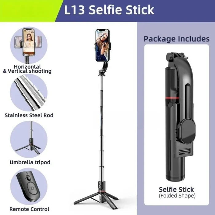 Avtoit | Foldable Selfie Stick Tripod
