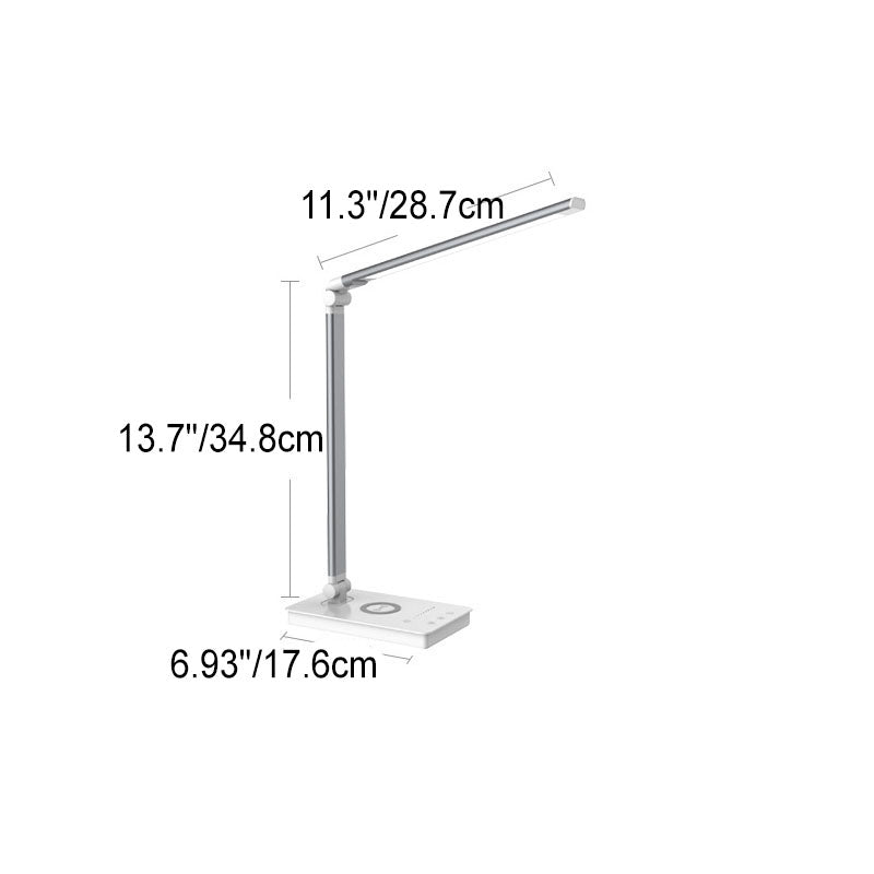 Avtoit | Minimalistic Intelligent Square Bar Collapsible USB LED Desk Lamp