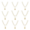 Avtoit | Golden Initial Necklaces for Women