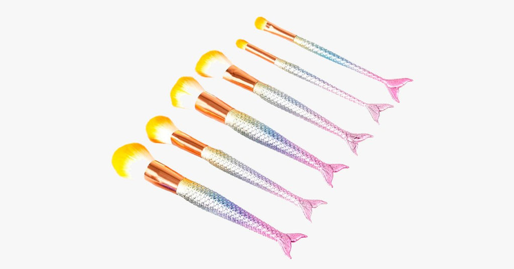 Avtoit | Mermaid Dream Glam Brush Set - Perfect your makeup in a glamorous way