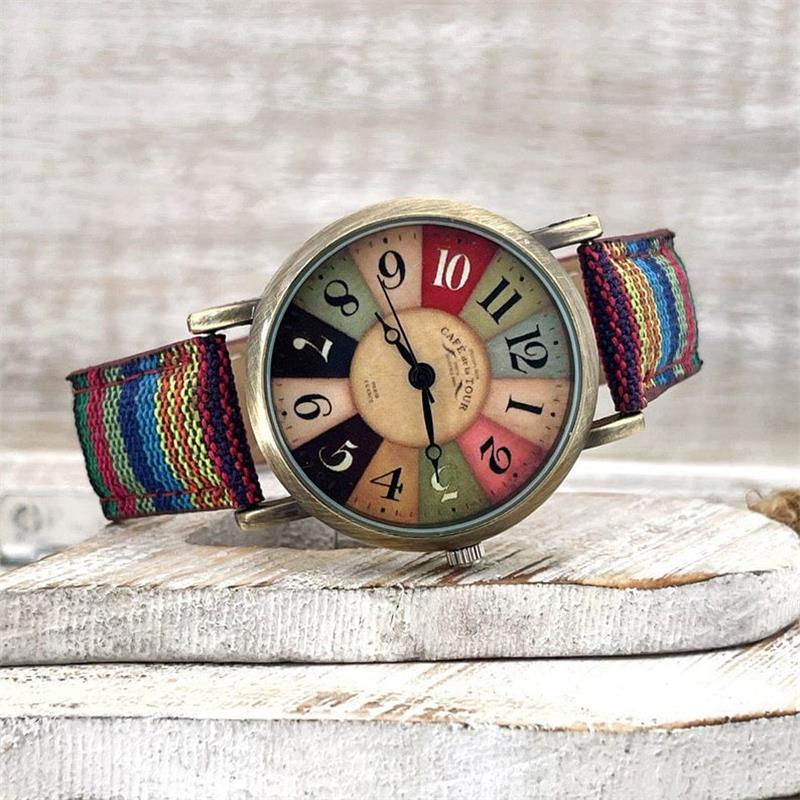 Avtoit | Watches with multicolored rainbow pattern