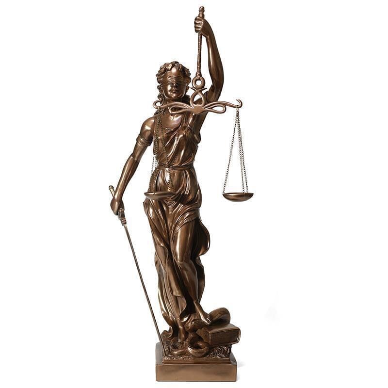 Avtoit | Decoration statue of the goddess of justice