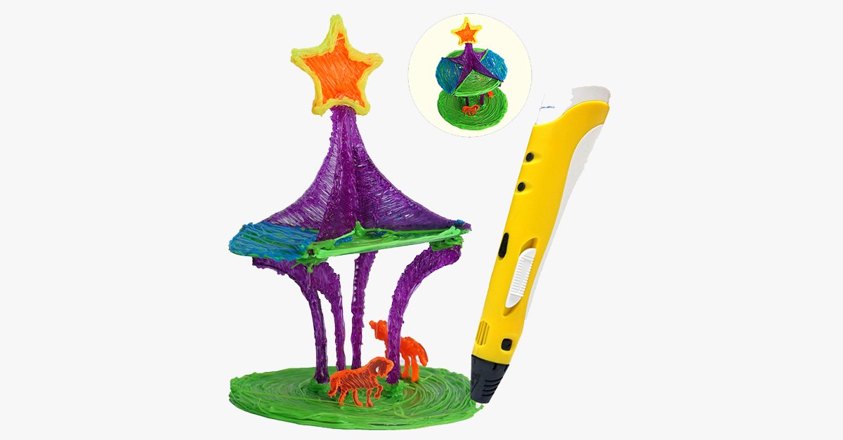 Avtoit | Best 3D Printing Pen for Kids with Different Colors PLA Filament