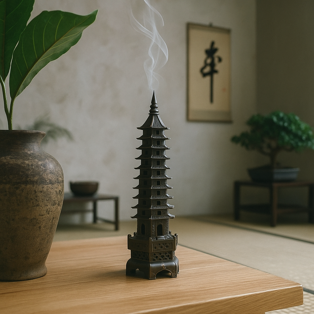 Avtoit | Zen Tower-Style Smoke Waterfall Incense Burner