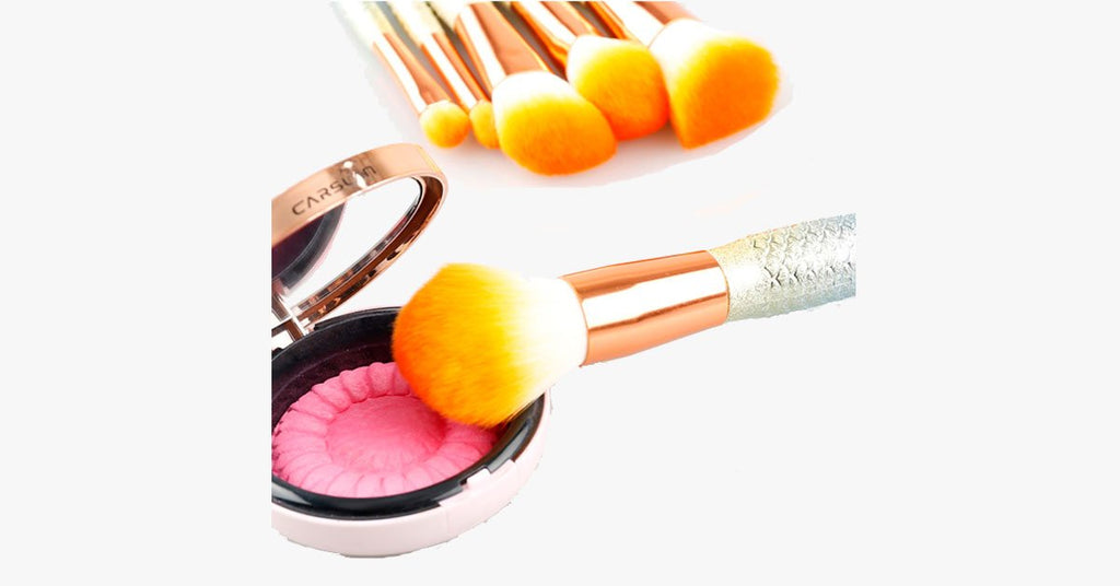 Avtoit | Mermaid Dream Glam Brush Set - Perfect your makeup in a glamorous way