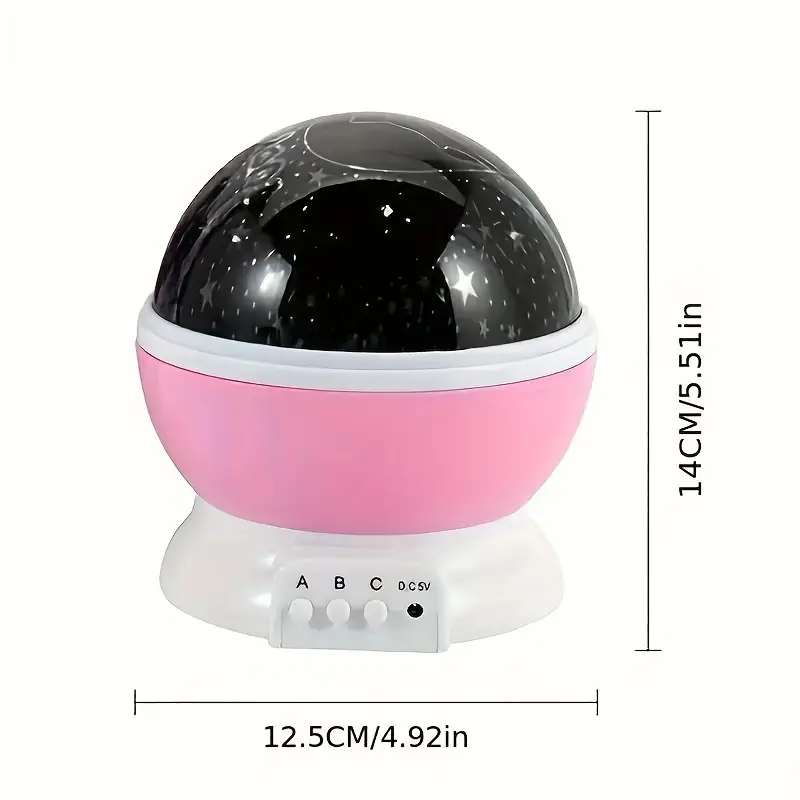 Avtoit | 360° Sky Projector | Modern Nightstand Lamp with LED
