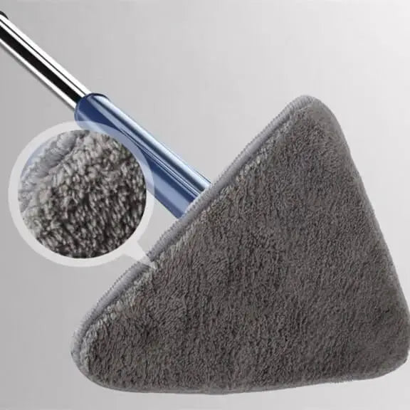 360-Degree Triangle Mop with 2 Microfiber Covers