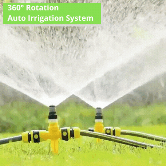 Avtoit | 360° Garden Sprinkler with Ground Spike – Ideal for Permanent Installation in the Garden