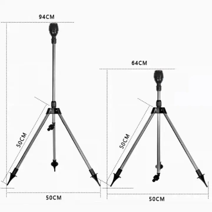 Avtoit | 360° Tripod Lawn Sprinkler – Adjustable & with Mist Mode