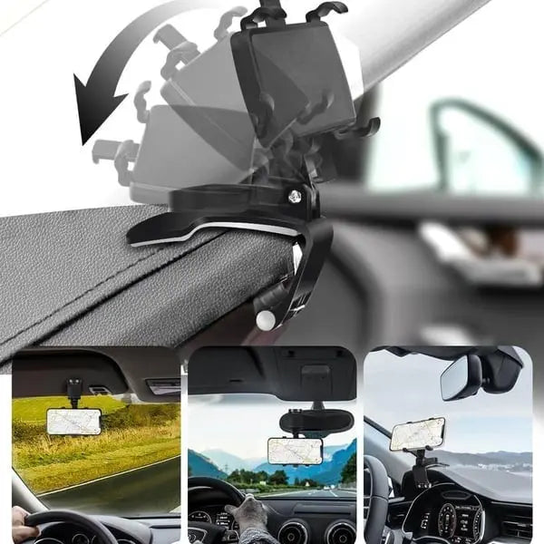 Avtoit | 360° Redatable car phone holder – safely & flexibly mountable