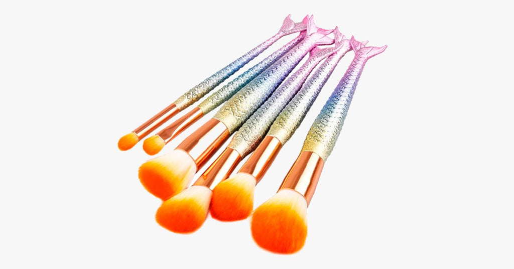 Avtoit | Mermaid Dream Glam Brush Set - Perfect your makeup in a glamorous way