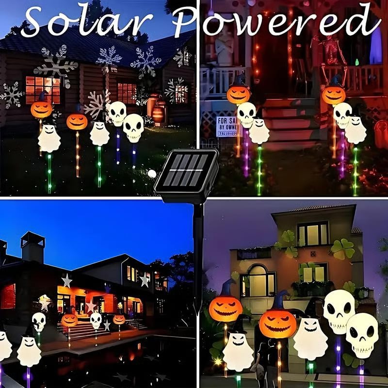 Avtoit | 6 in 1 Halloween Solar Garden Lights