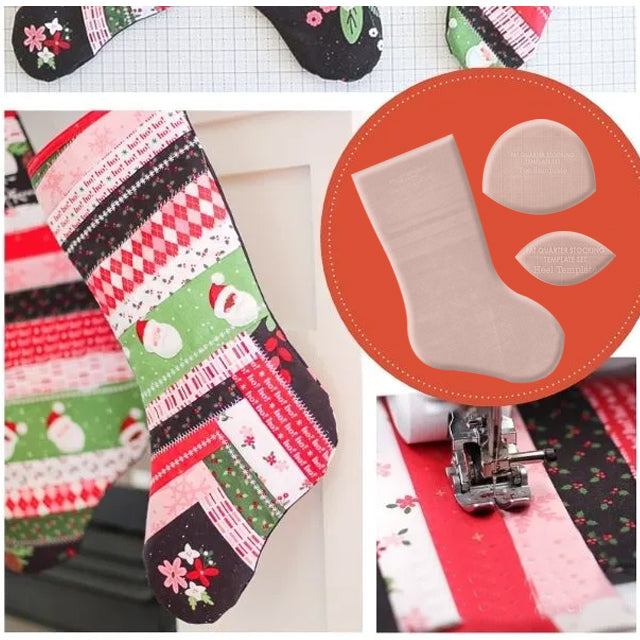 Avtoit | Handmade Christmas Stocking Template Set - (With Instructions)