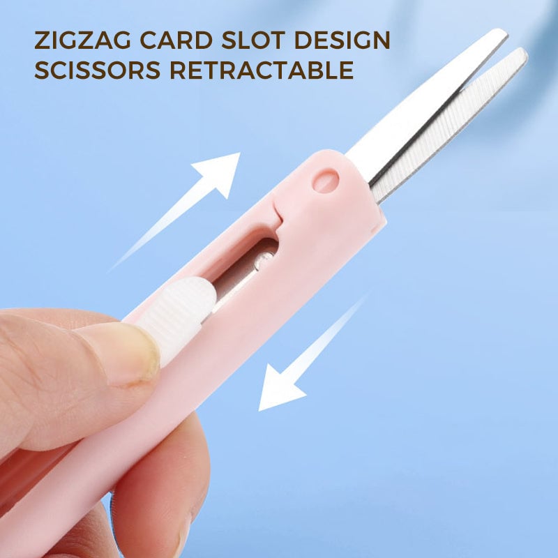 Avtoit | Mini Folding Pen Scissors Graving Knife for Kids