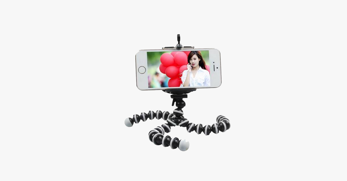 Avtoit | Mini Flexible Selfie Smartphone Stand – Click on amazing pictures easily!