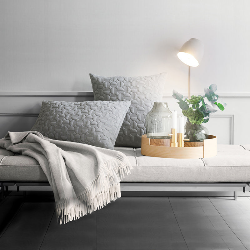 Avtoit | Electrified Wall Lamp Modern Metal 10 cm B 1 Bulb Black/Gray/White Wall Light Sconces for Bedroom