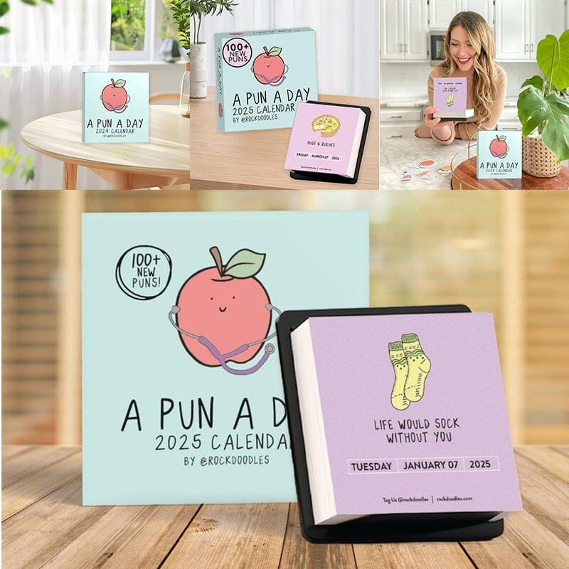 Avtoit | 2025 A Pun a Day Desk Calendar