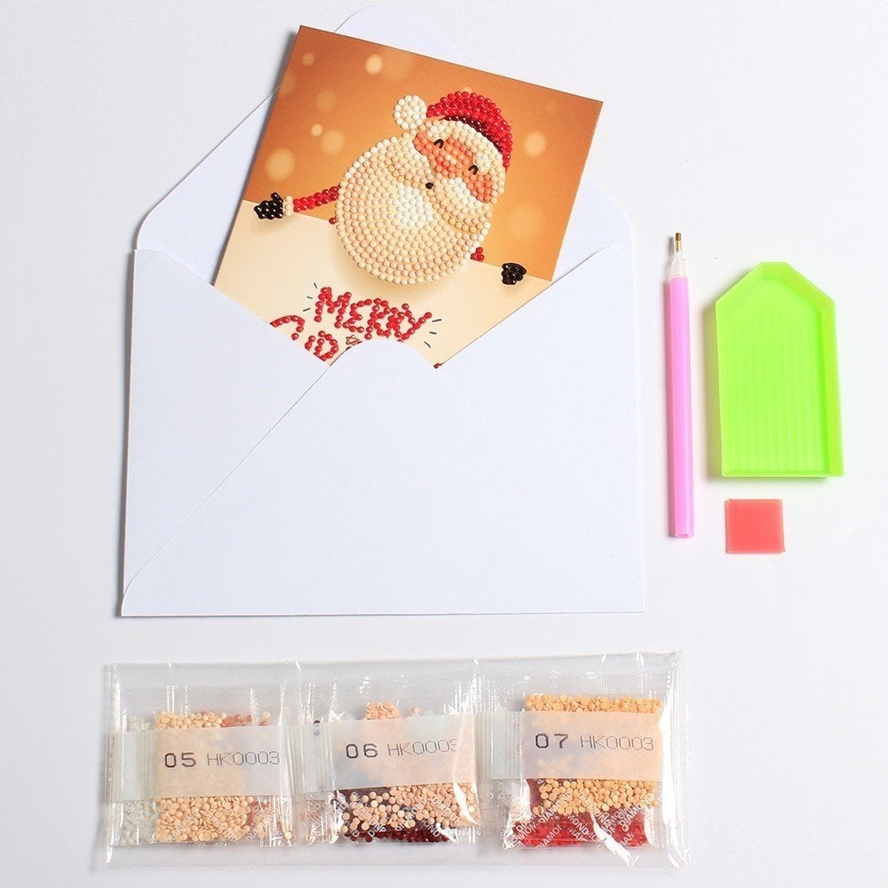 Avtoit | 5D Diamond Painting Christmas Cards New Arrival (8 Pack)