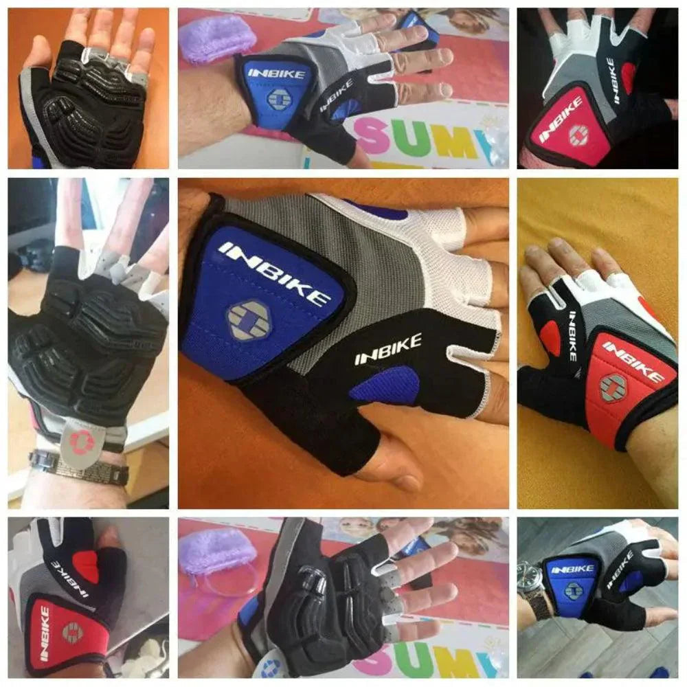 Avtoit | 3D Gel Padded Cycling Gloves – Shock-Absorbing Breathable Bike Gloves for Men & Women