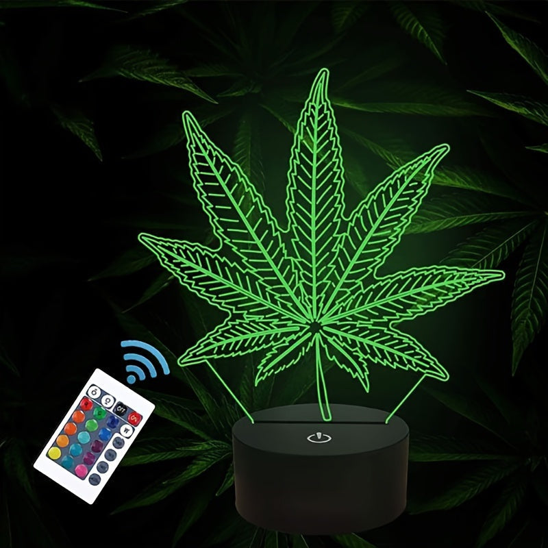 Avtoit | GlowBud - 3D Hemp Leaf Lamp