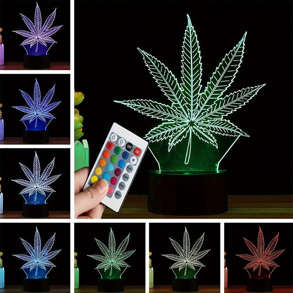 Avtoit | GlowBud - 3D Hemp Leaf Lamp