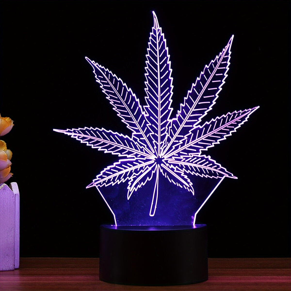 Avtoit | GlowBud - 3D Hemp Leaf Lamp
