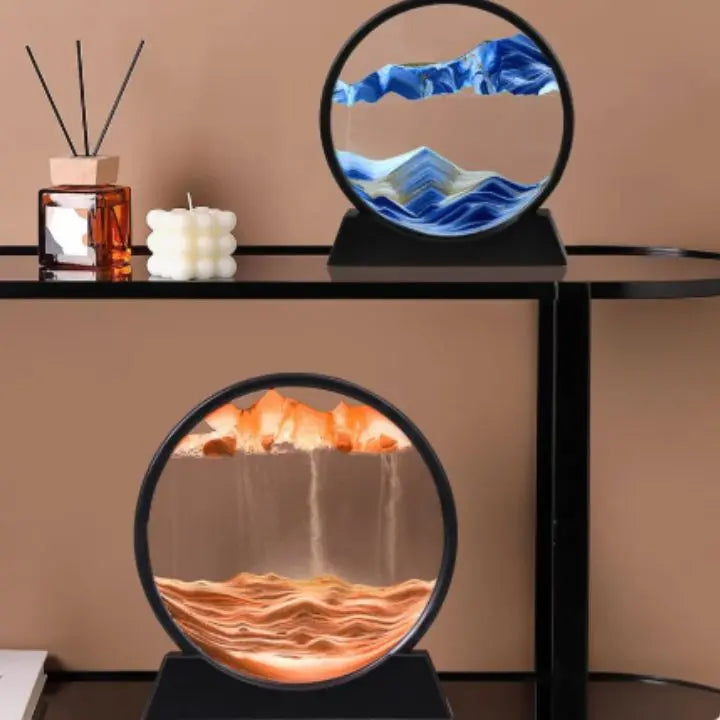 Avtoit | 3D Sand Timer – Deep Sea Sand Art for Relaxation and Decoration