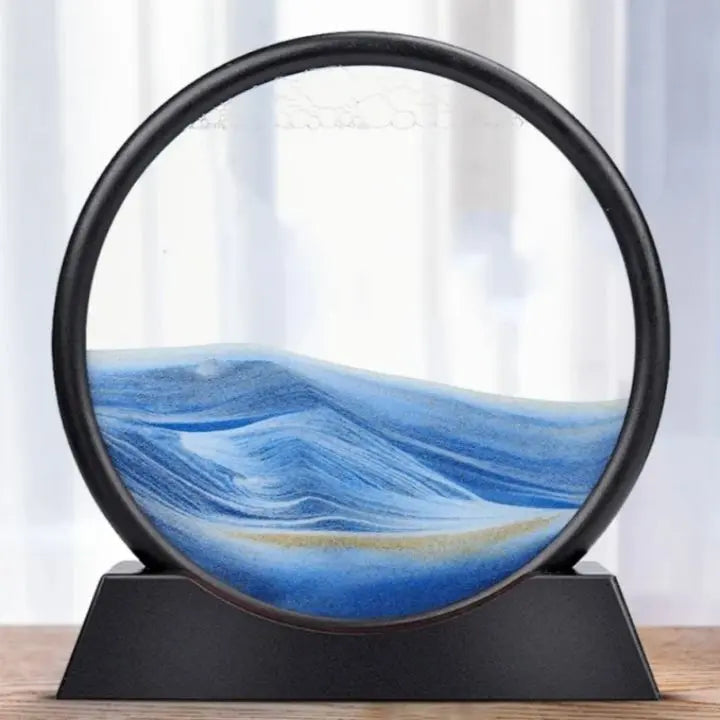 Avtoit | 3D Sand Timer – Deep Sea Sand Art for Relaxation and Decoration