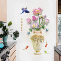 Avtoit | 3D Wall Sticker Vase – Large Decor Made of Eco-Friendly PVC