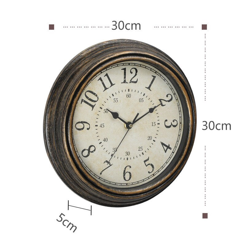 Avtoit | WoodenEra - Vintage Wall Clock
