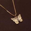 Avtoit | Butterfly Initial "A" Necklace