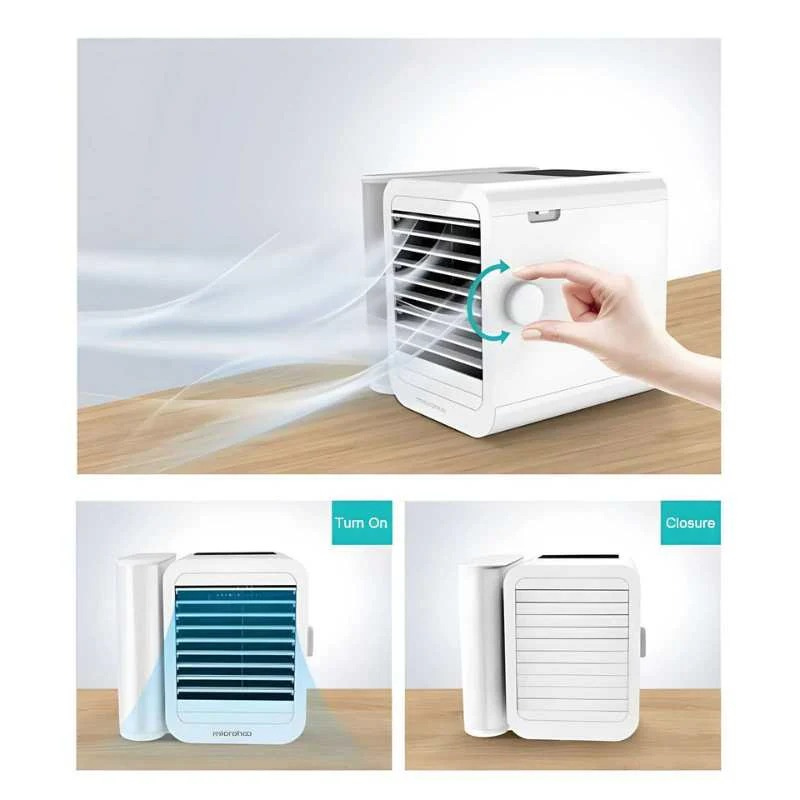 Avtoit | Hexton | Portable MicroCool Mini Air Conditioner with 1000ml Water Tank | Personal Cooling & Humidifier