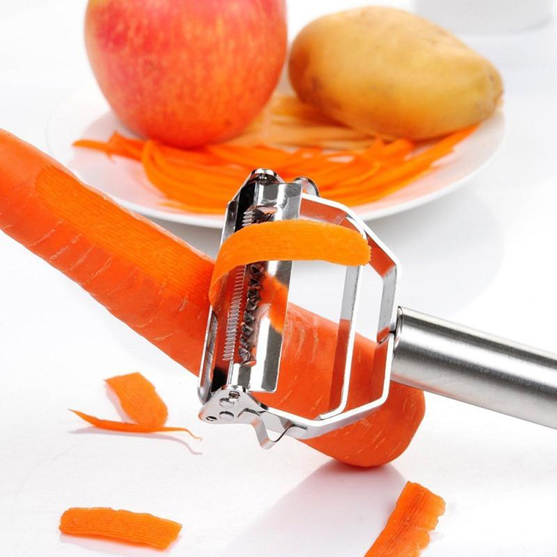 Avtoit | Ultra-sharp Stainless Steel Multifunctional Vegetable Peeler & Julienne Cutter