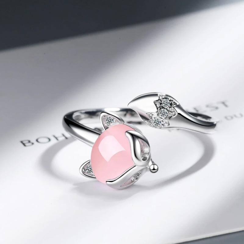 Avtoit | Rhinestone Fox Ring