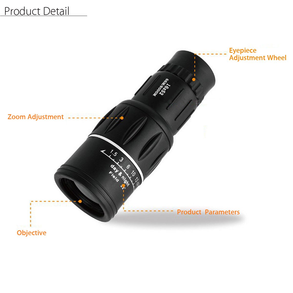 Avtoit | Hiking Monocular Digital Binocular Lens Camera HD