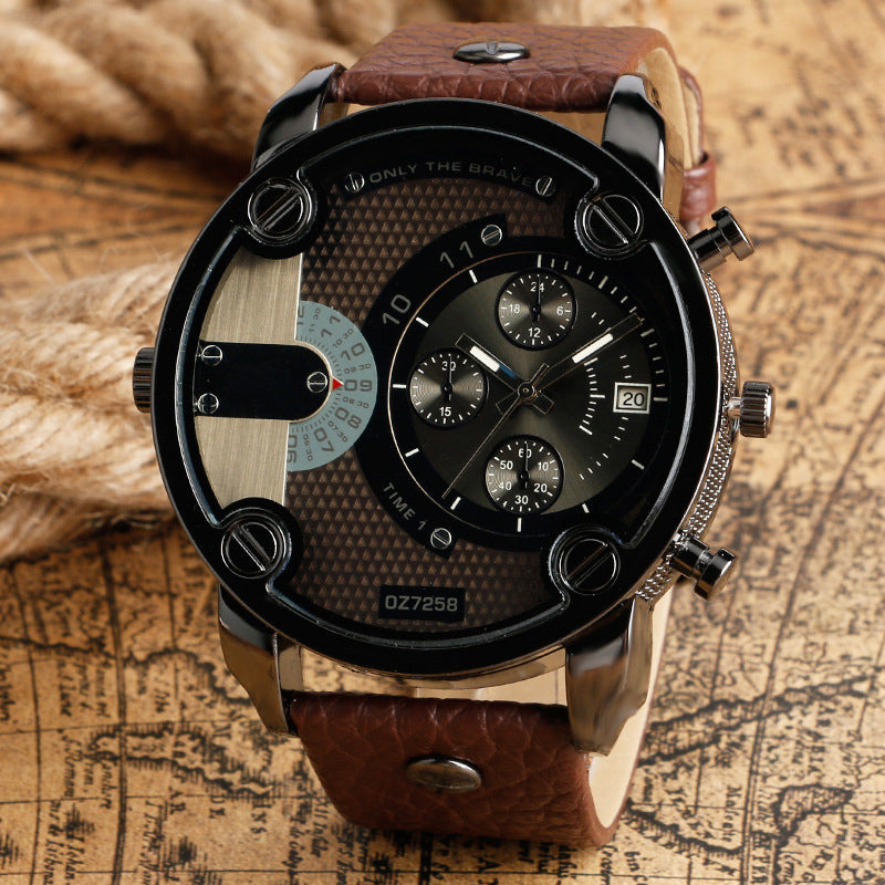 Avtoit | Men's Fashion Large Dial Style Steel Band Watch