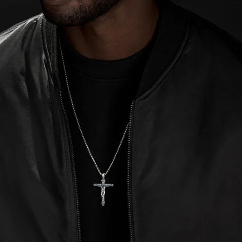 Avtoit | Titanium Steel Cross Pendant Necklace