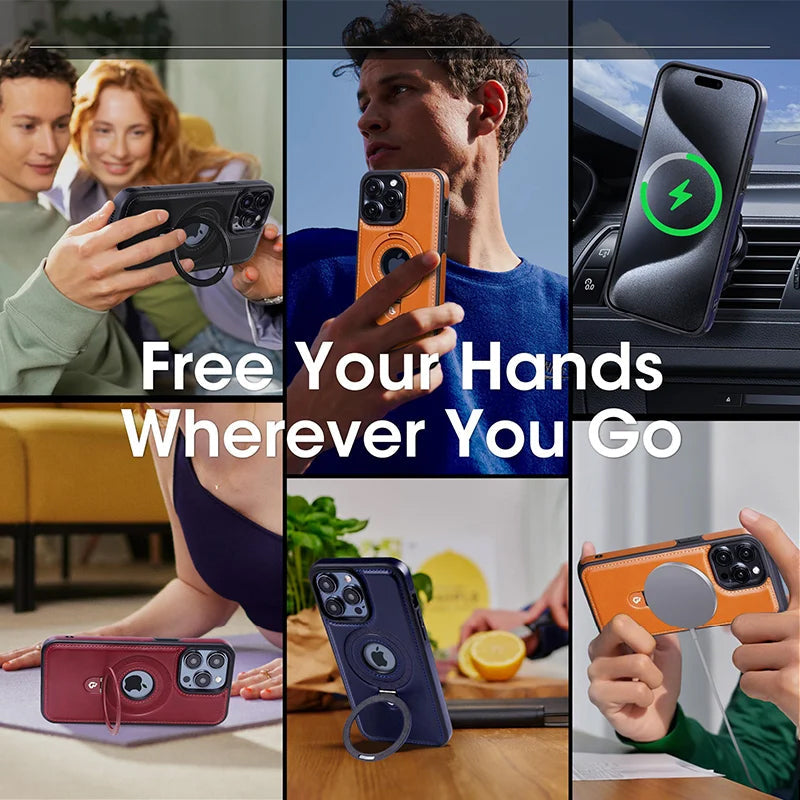 Avtoit | Luxurious Invisible Stand Phone Case