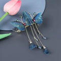 Avtoit | Temperament Butterfly Rhinestone Tassel Hair Clip