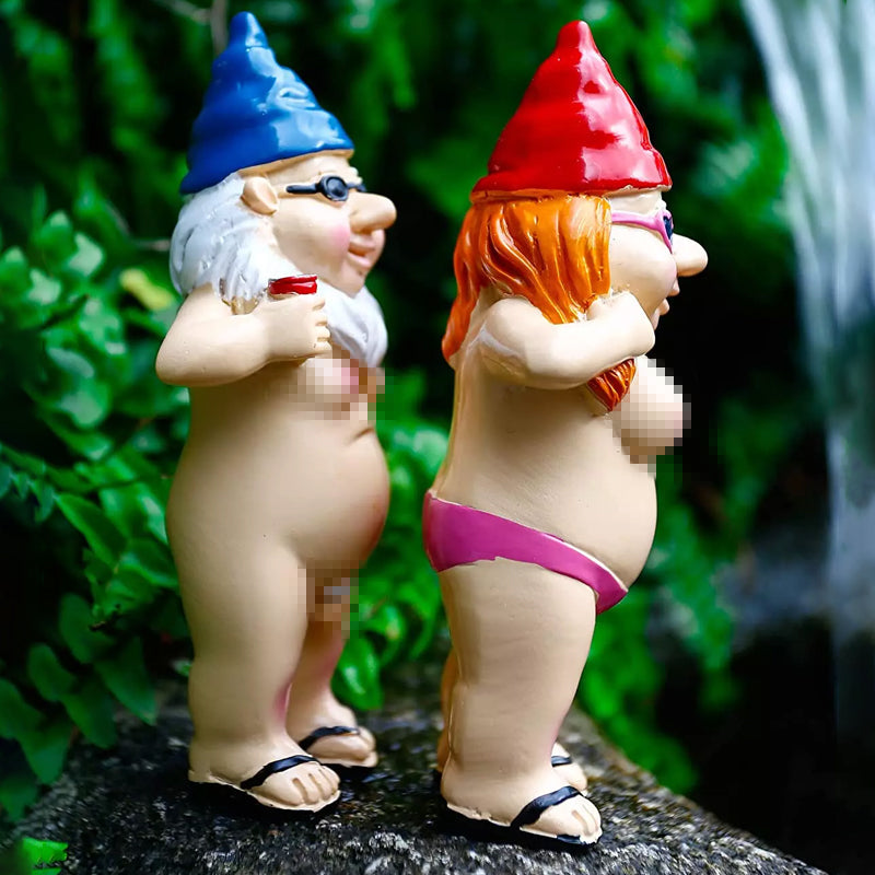 Avtoit | Cheeky Garden Gnome Funny Statue