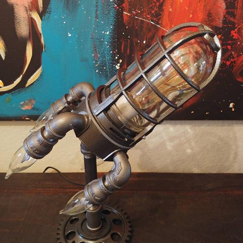 Avtoit | Steampunk Rocket Lamp