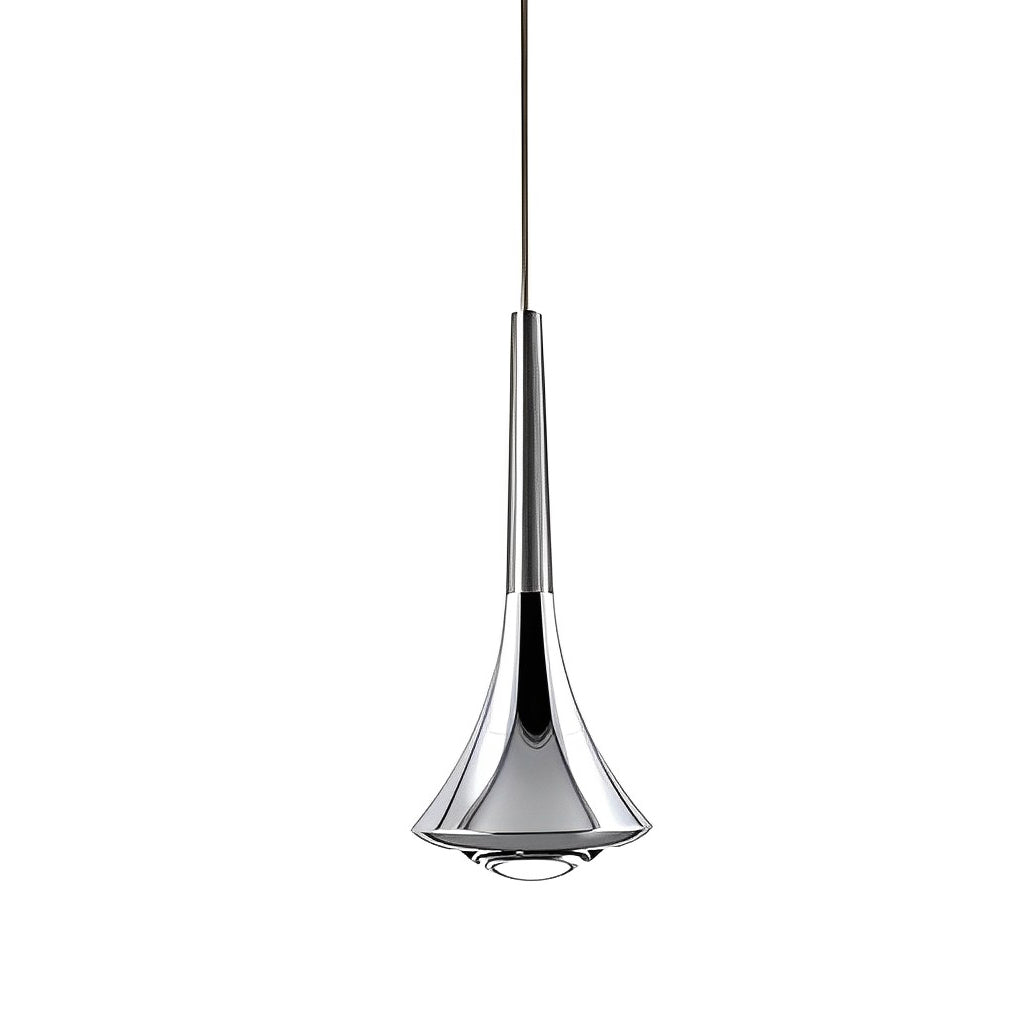 Avtoit | LumiDrop Nordic Design Pendant Light | Drop Shape | Elegant LED Light for Dining Room & Living Room | In Black, Gold & Chrome