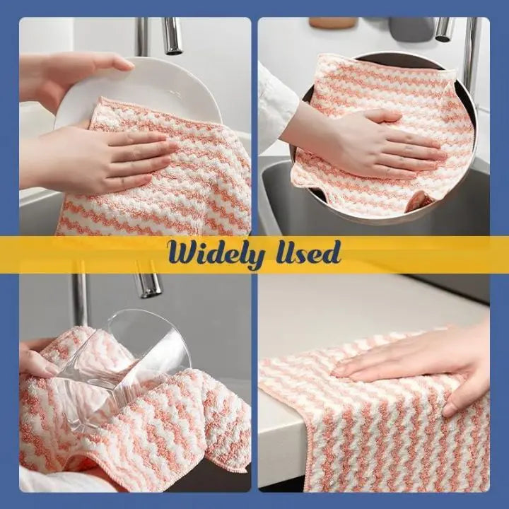 Avtoit | 3+2 | Microfiber Cleaning Cloth – Super absorbent & reusable
