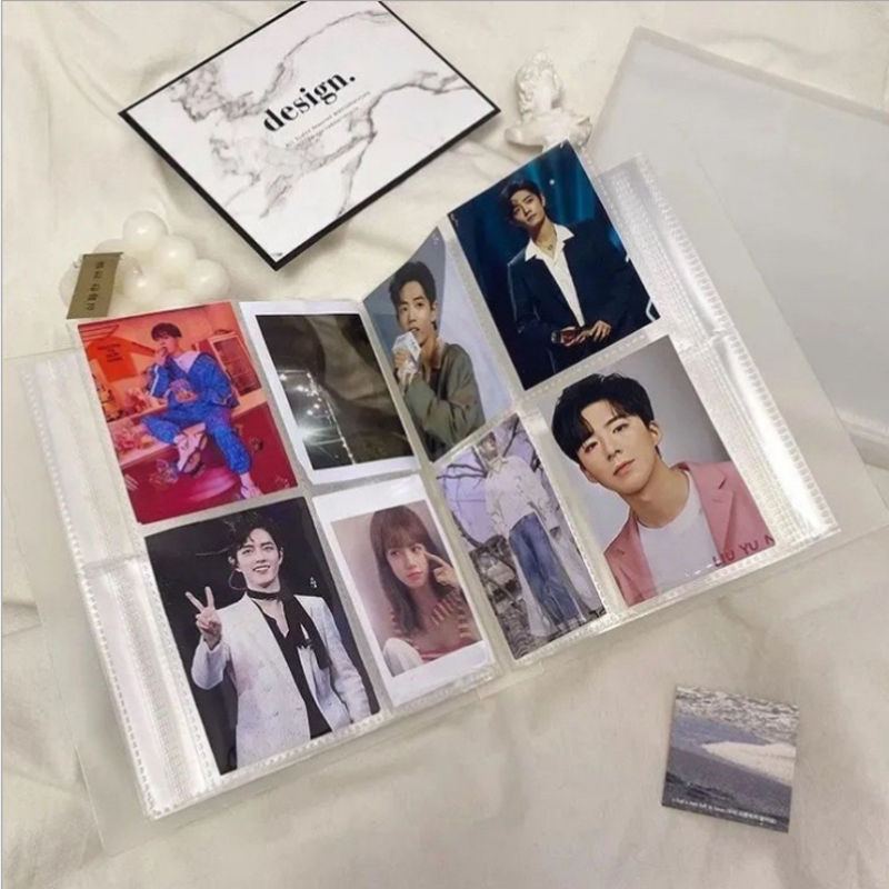 Avtoit | Simple transparent jewelry album storage bag