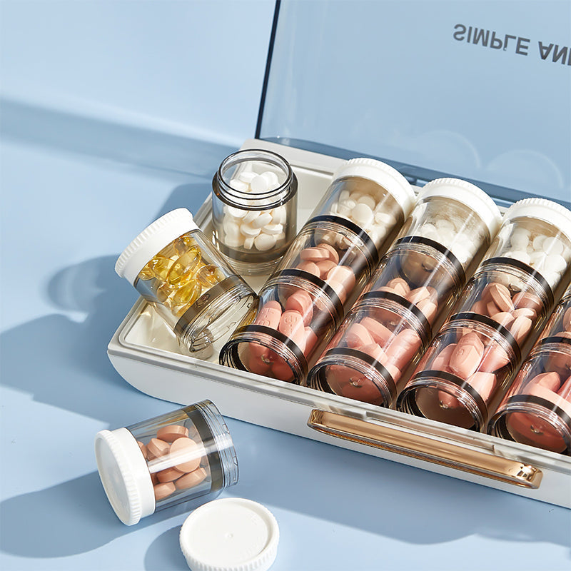 Avtoit | Portable high-capacity weekly pill box
