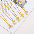 Avtoit | 18K gold-plated initial letter necklace
