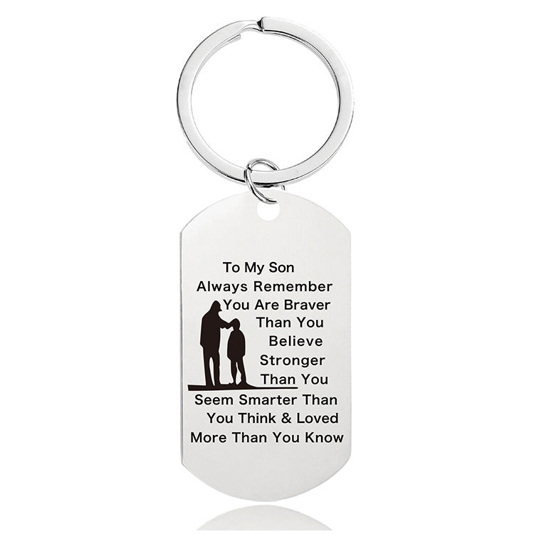 Avtoit | Mother's Day Engraving Metal Keychain with Box
