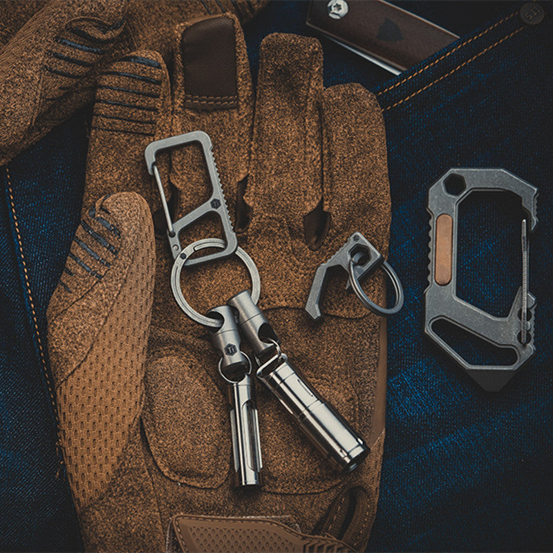 Avtoit | Titanium Alloy Universal Rotating Keychain (2 Pack)