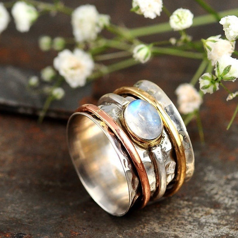 Avtoit | Moonstone Meditation Ring